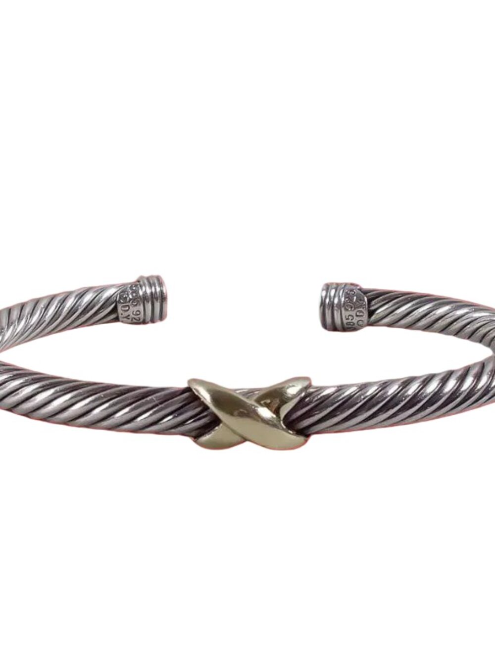 David Yurman Classic Cable Sterling Silver 14K
